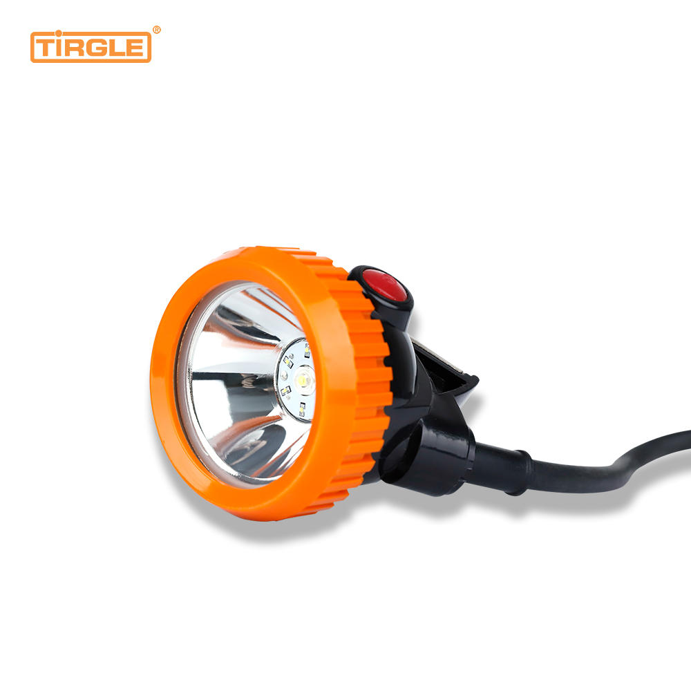 TL-103 1LED3W Rechargeable one-piece housing handheld spotlight electric mine lamp
