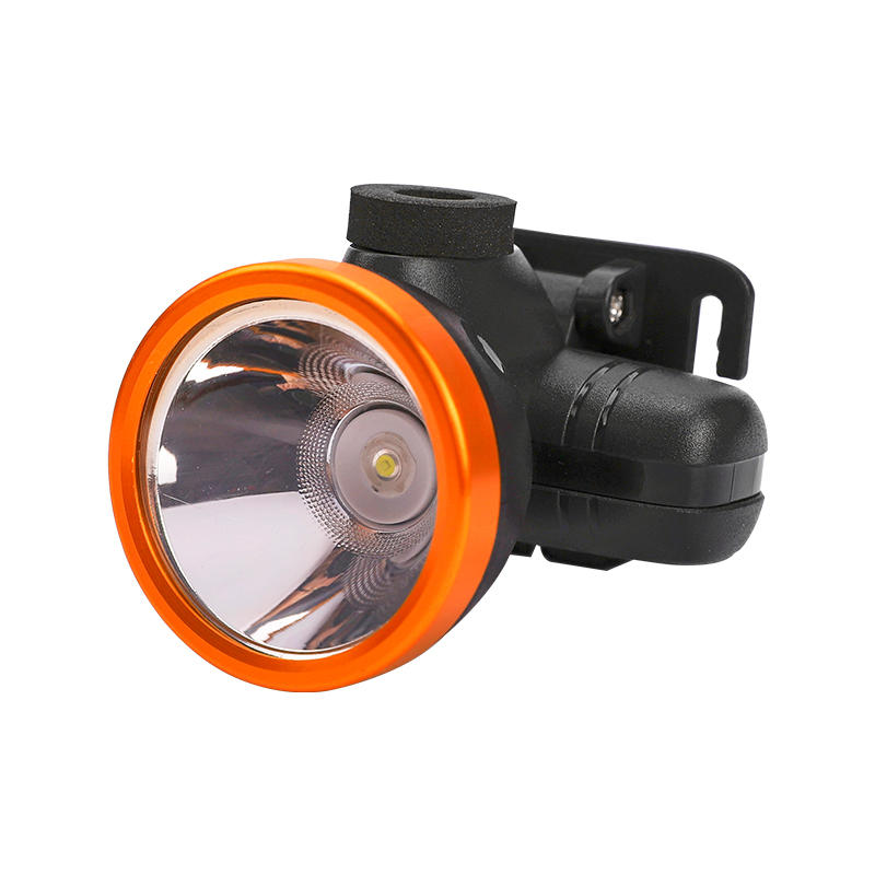 TL-3001 1LED 3W LED Lithium battery rechargeable button switch metal head outdoor portable light headlights