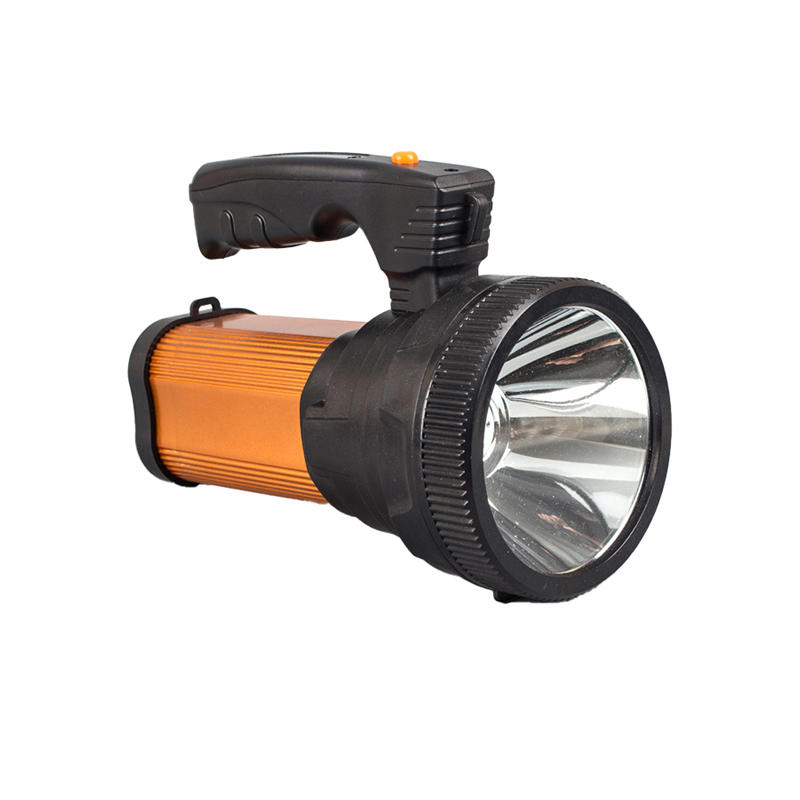 TL-600A 1LED 30W Rechargeable spotlight flashlight high lumen handheld spotlight LED searchlight and USB output portable outdoor searchlight