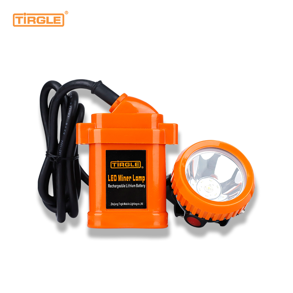 TL-103 1LED3W Rechargeable one-piece housing handheld spotlight electric mine lamp