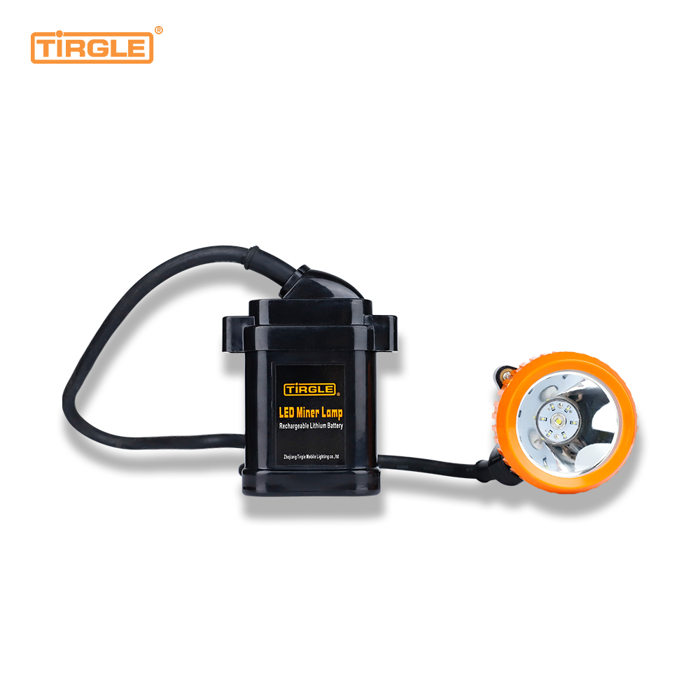 TL-103 1LED3W Rechargeable one-piece housing handheld spotlight electric mine lamp