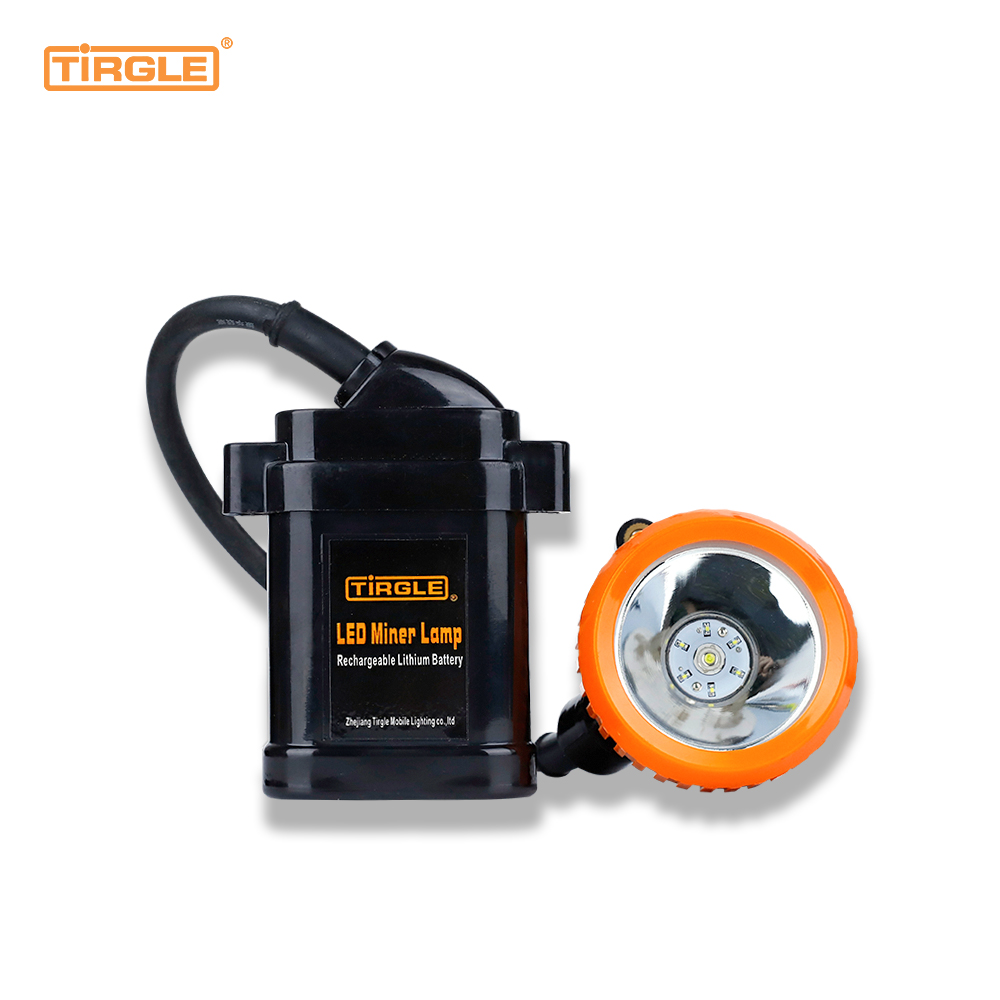 TL-103 1LED3W Rechargeable one-piece housing handheld spotlight electric mine lamp