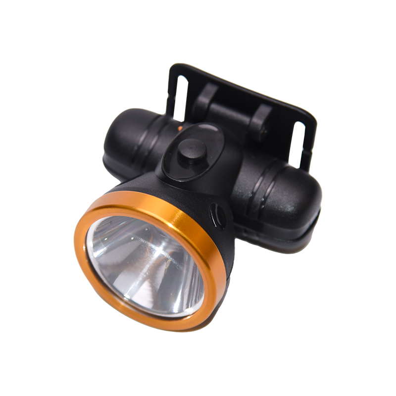 TL-3001 1LED 3W LED Lithium battery rechargeable button switch metal head outdoor portable light headlights