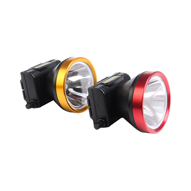 TL-20 1LED10W Rechargeable waterproof aluminum alloy headring button adjustable brightness portable headligh