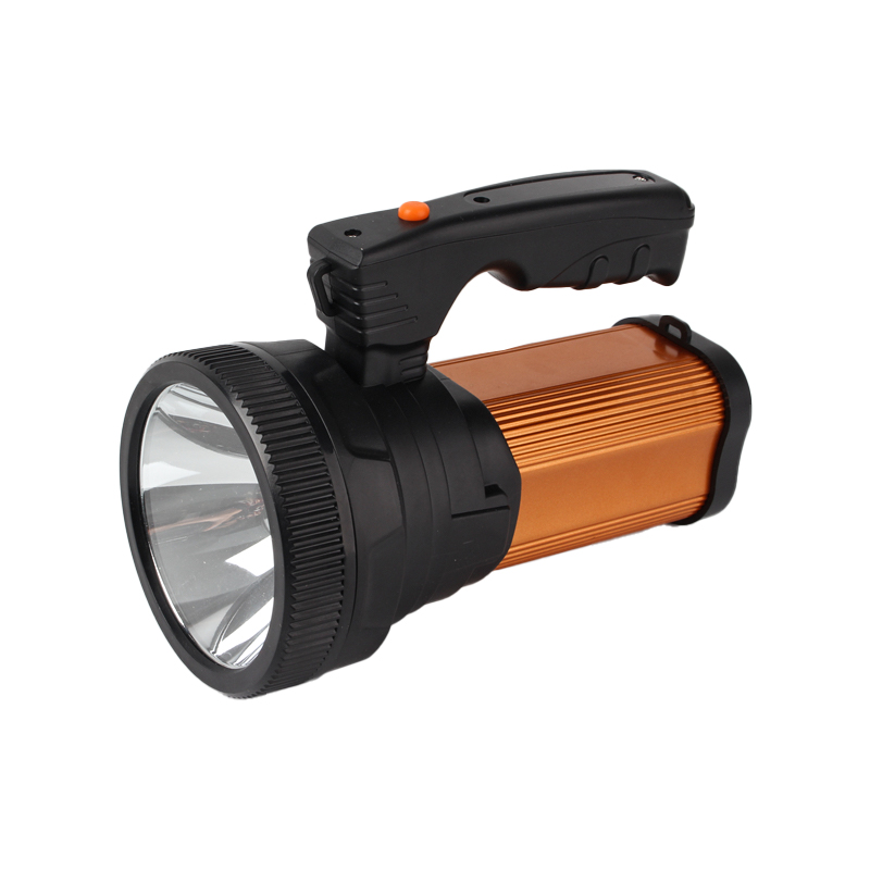 TL-600A 1LED 30W Rechargeable spotlight flashlight high lumen handheld spotlight LED searchlight and USB output portable outdoor searchlight