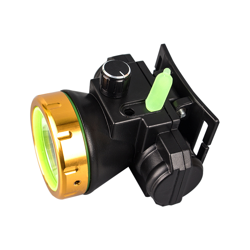 TL-22 1LED3/5W Aluminum alloy headring three-gear adjustment large rotation button to adjust brightness outdoor multifunctional headlamp